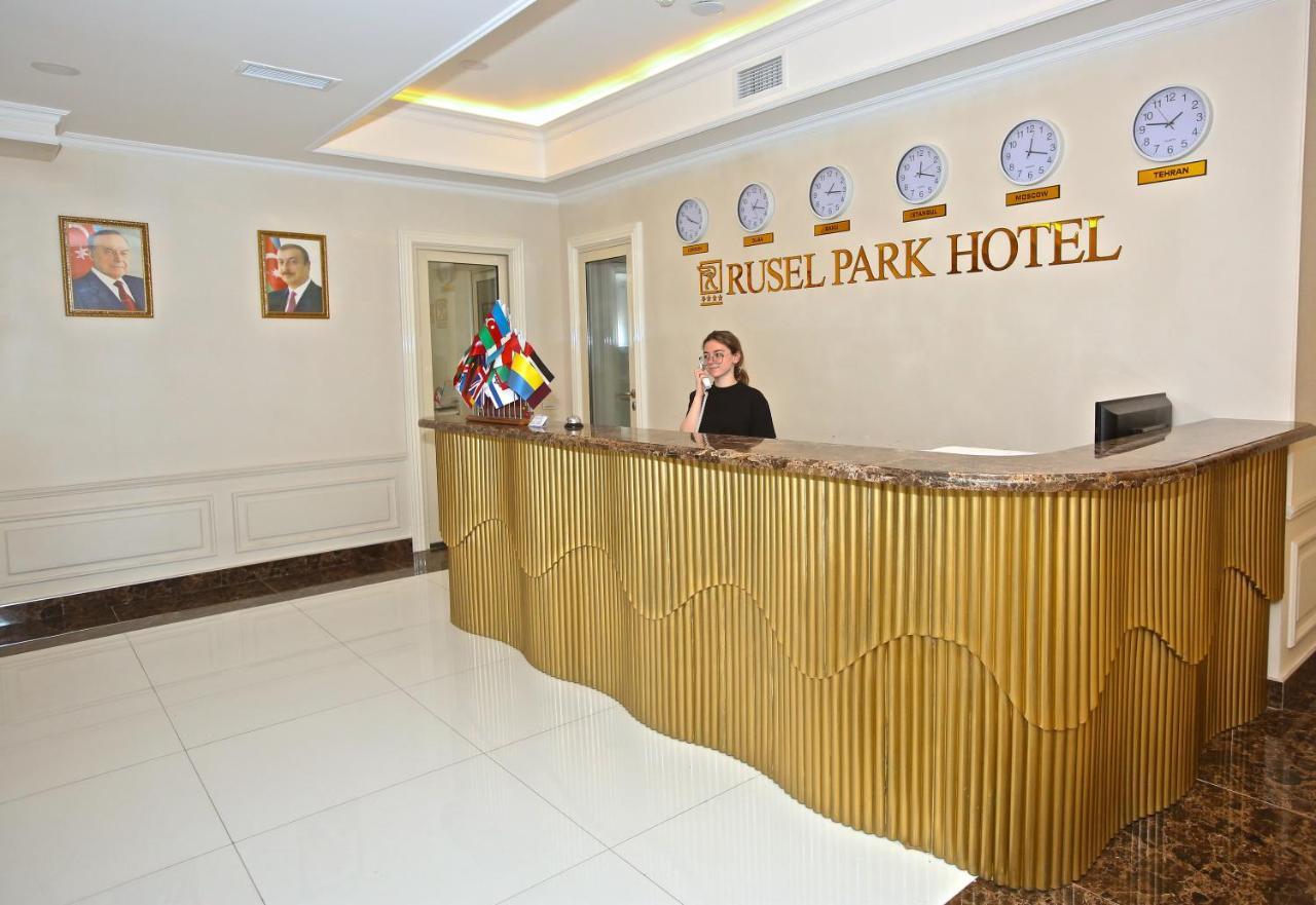 Rusel Park Hotel Bakú Exterior foto