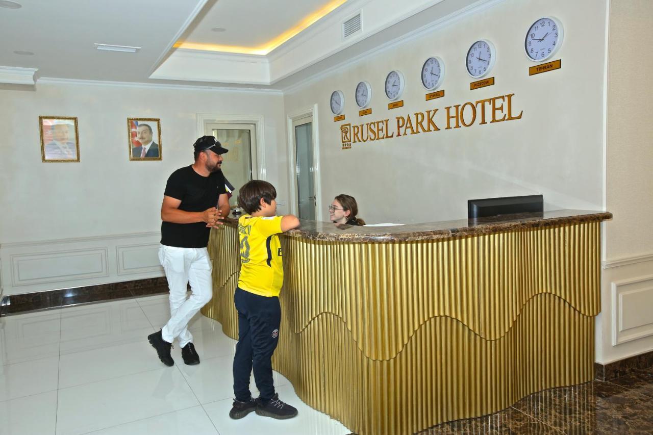 Rusel Park Hotel Bakú Exterior foto